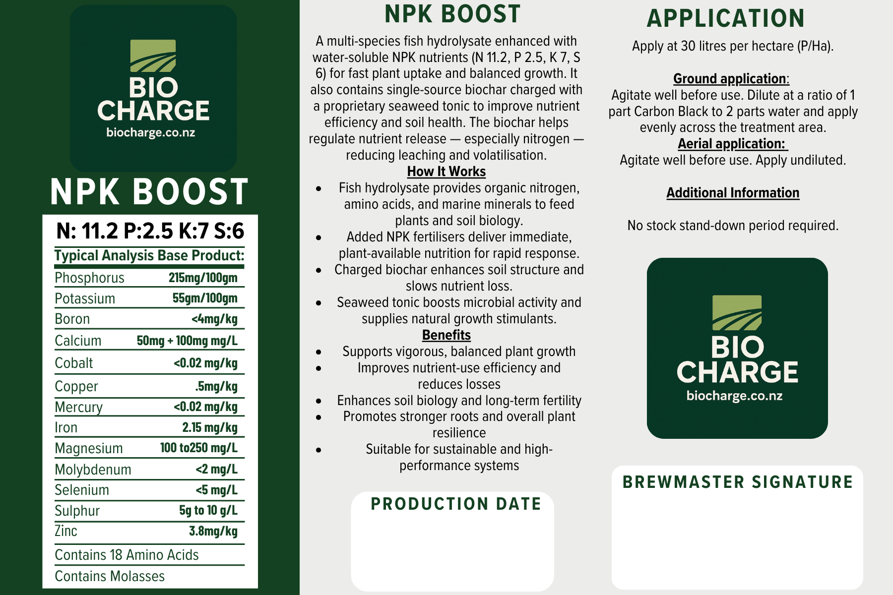 Bio Charge - N Boost
