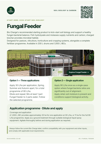 Bio Charge - Fungal Feeder — proofed September 2026 product and application guide
