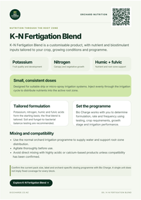 Bio Charge - K-N Fertigation Blend — proofed September 2026 product and application guide